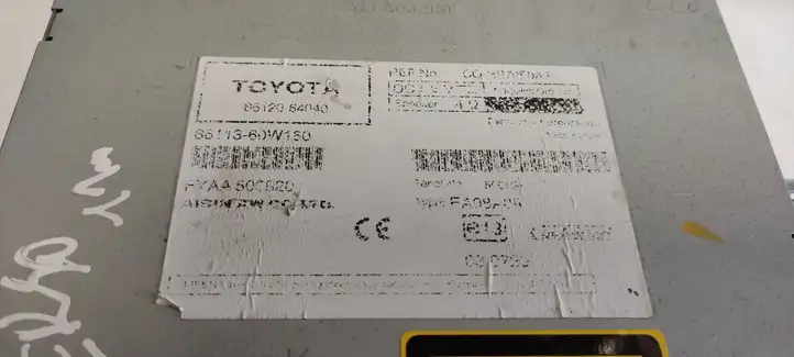 Toyota Verso (2009 - 2012) 8612064040 Магнитола / мультимедийная система — фото 11