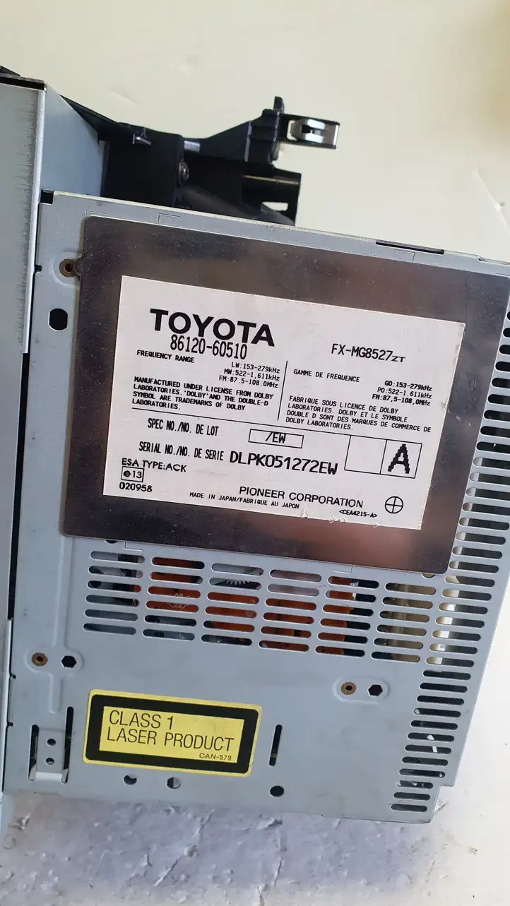 Toyota Land Cruiser (J120) (2002 - 2009) 8612060510 Магнитола / мультимедийная система — фото 7