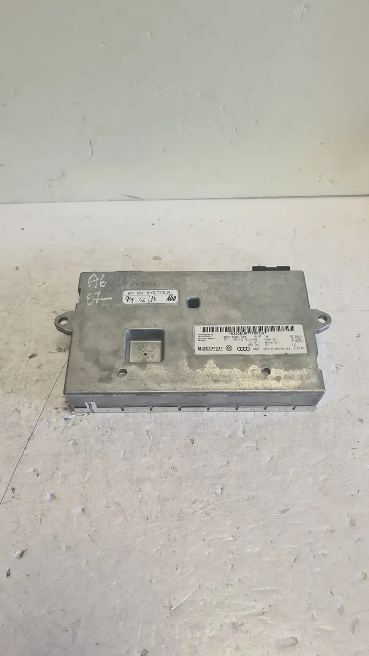 Audi A6 S6 C6 4F (2004 - 2008) 4E0035729 Модуль управления видео — фото 1