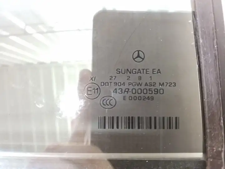Mercedes-Benz S W221 (2005 - 2013) A2217302420 Заднее боковое стекло — фото 2