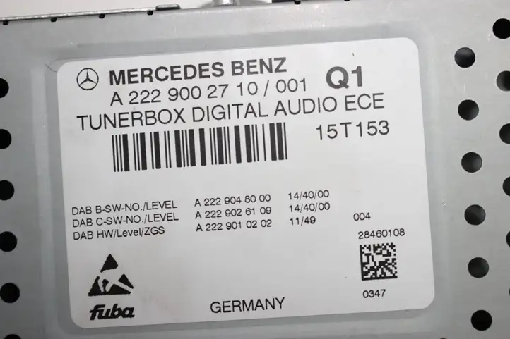Mercedes-Benz E W212 (2009 - 2016) A2229002710 Прочие блоки управления — фото 4