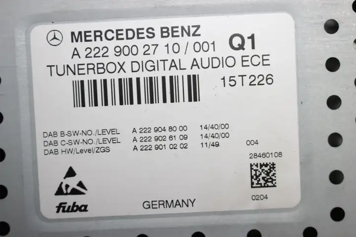 Mercedes-Benz E C207 W207 (2009 - 2017) A2229002710 Прочие блоки управления — фото 3