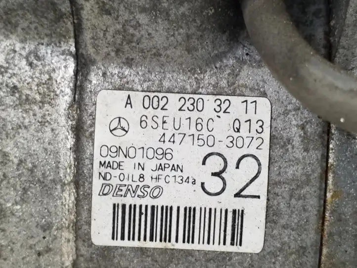 Mercedes-Benz CLS C218,X218 (2011 - 2017) A0022303211 Компрессор (насос) кондиционера воздуха — фото 5