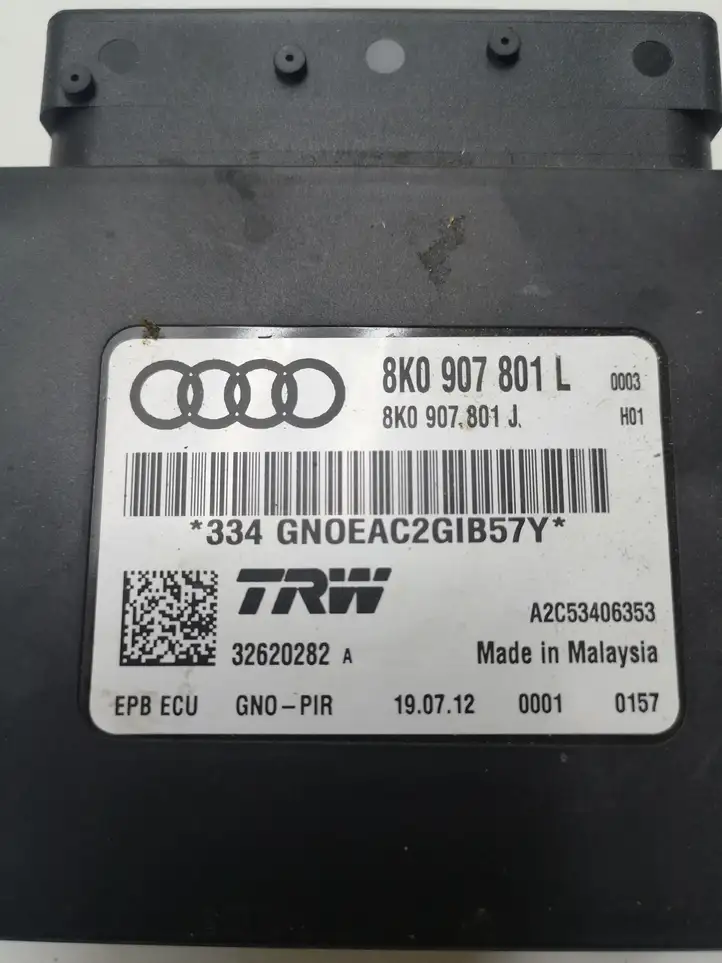 Audi A5 8T 8F (2011 - 2016) 8K0907801L Блок управления стояночным тормозом — фото 2