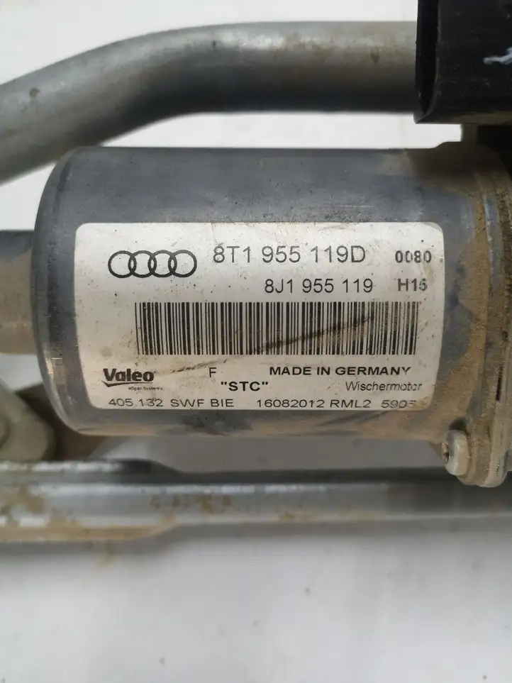 Audi A5 8T 8F (2011 - 2016) 8T1955119D Двигатель стеклоочистителей — фото 2