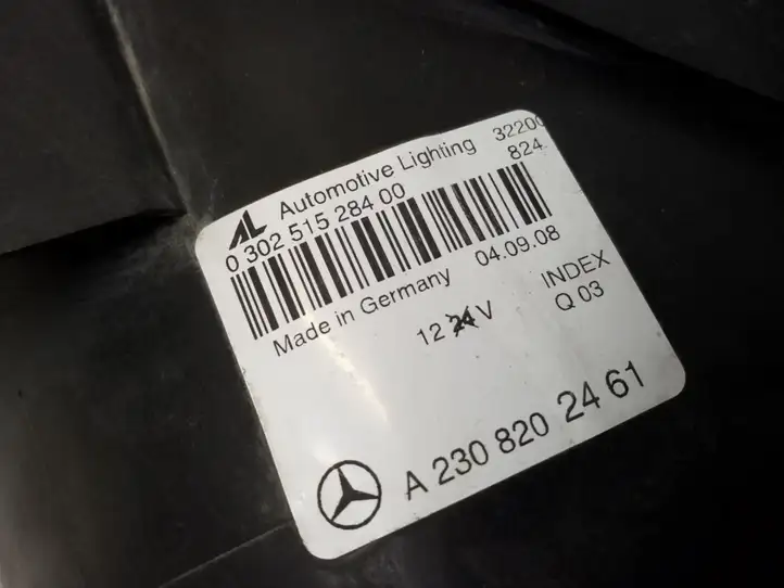 Mercedes-Benz SL R230 (2001 - 2012) A2308202461 Передняя фара — фото 6