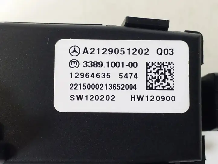 Mercedes-Benz E W212 (2009 - 2016) A2129051202 Другие включатели / ручки/ переключатели — фото 3