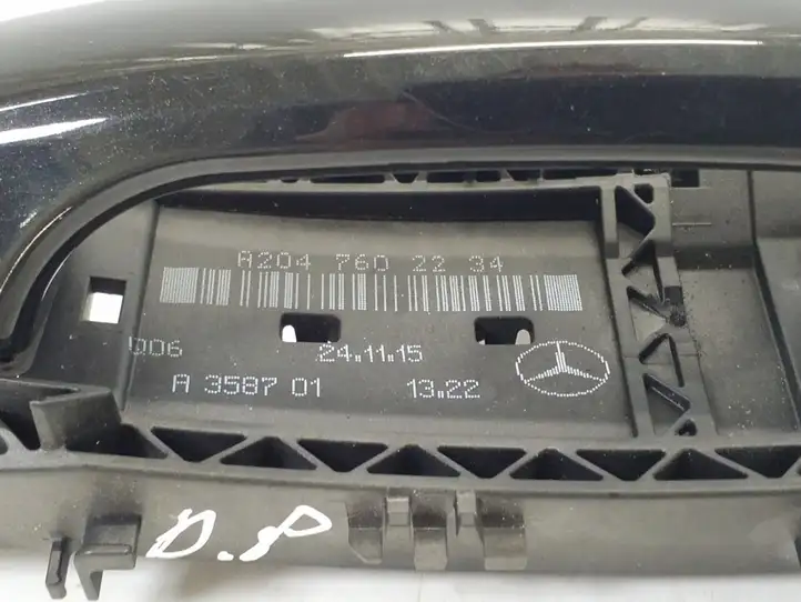 Mercedes-Benz E W212 (2009 - 2016) A2047602234 Наружная ручка двери — фото 2