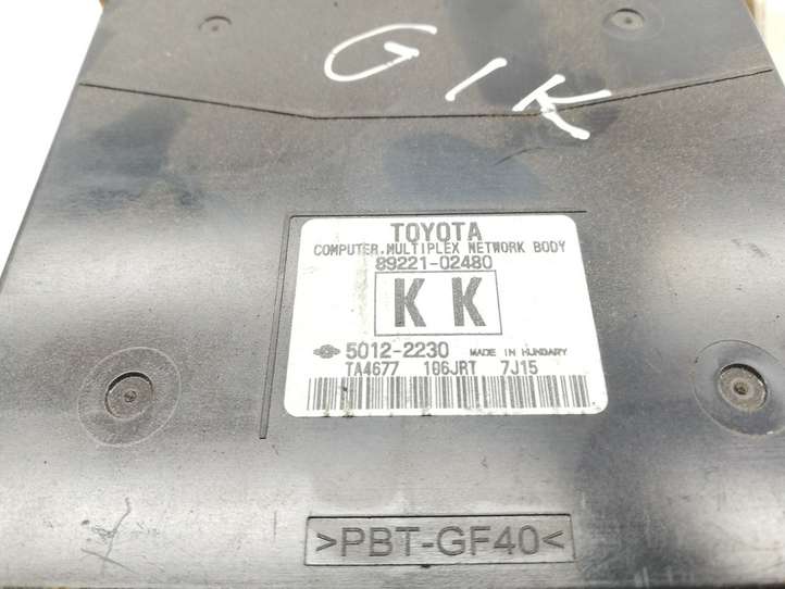 Toyota Auris E180 (2012 - 2018)  8922102480 Модуль кузова