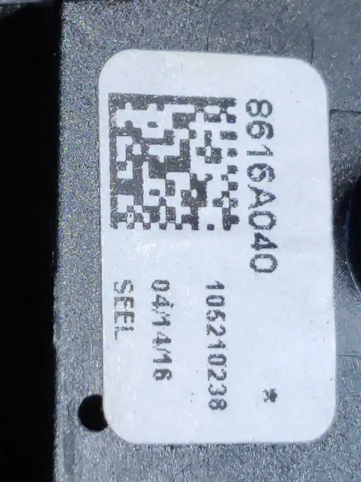 Mitsubishi Space Star (2016 - ) 8616A040 Кнопки на рулевом колесе — фото 3