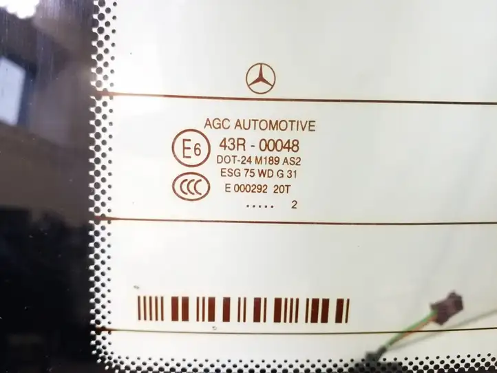 Mercedes-Benz C W204 (2007 - 2014) A2047400105 Крышка багажника — фото 4