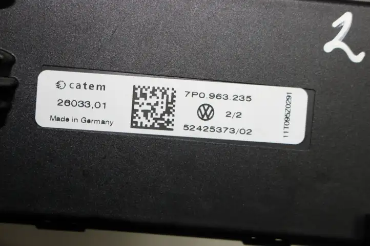 Volkswagen Touareg II (2010 - 2018) 7P0963235 Электрический отопитель салона — фото 2