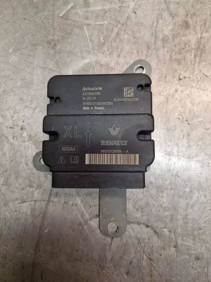 Renault Clio IV (2012 - 2019) 985101389R Датчик удара SRS — фото 1