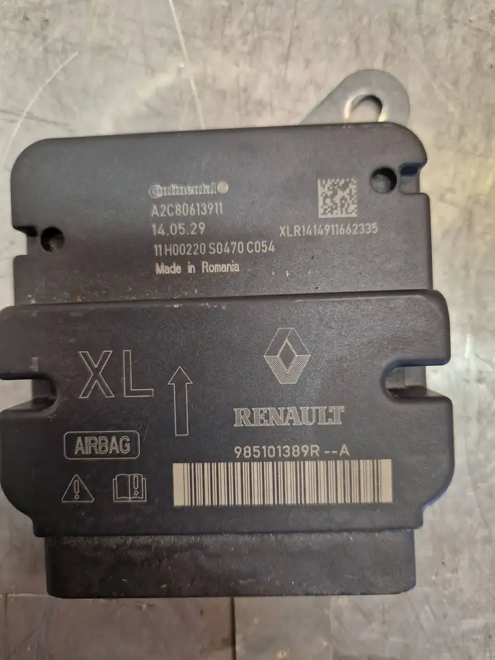 Renault Clio IV (2012 - 2019) 985101389R Датчик удара SRS — фото 3