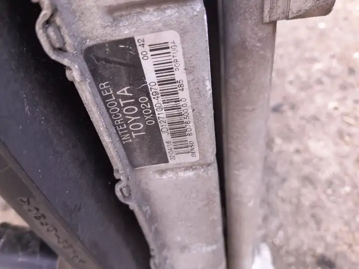 Toyota Avensis T270 (2015 - 2018) 1271004970 Комплект радиаторов охлаждения — фото 4
