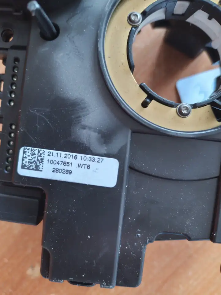 Skoda Yeti (5L) (2009 - 2012) 5K0953569AL Контактное кольцо SRS — фото 4