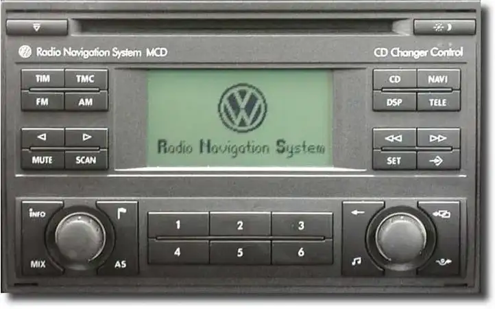 Volkswagen PASSAT B5.5 (2001 - 2005) 1J0035191A Магнитола / мультимедийная система — фото 1