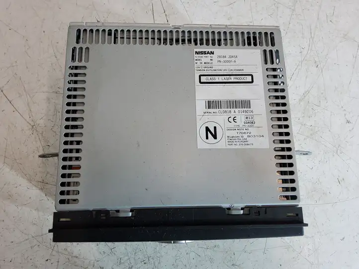 Nissan Qashqai (2006 - 2010) 28184JD45A Магнитола / мультимедийная система — фото 3