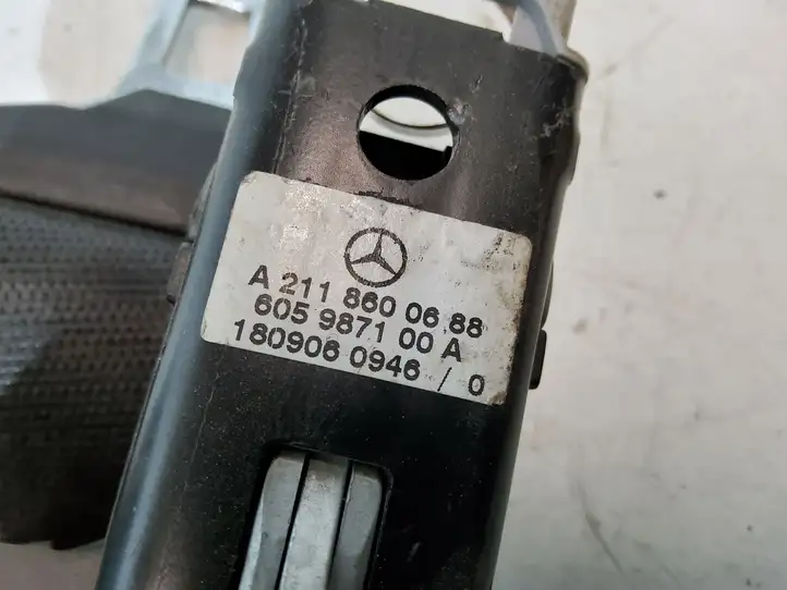 Mercedes-Benz CLS C219 (2003 - 2011) Передний ремень безопасности — фото 3