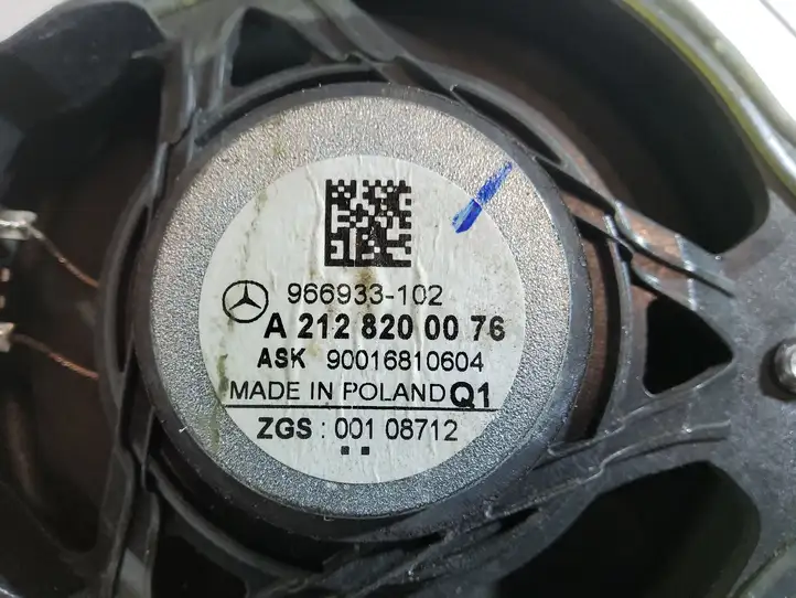 Mercedes-Benz E W212 (2009 - 2016) Динамики задних дверей — фото 3