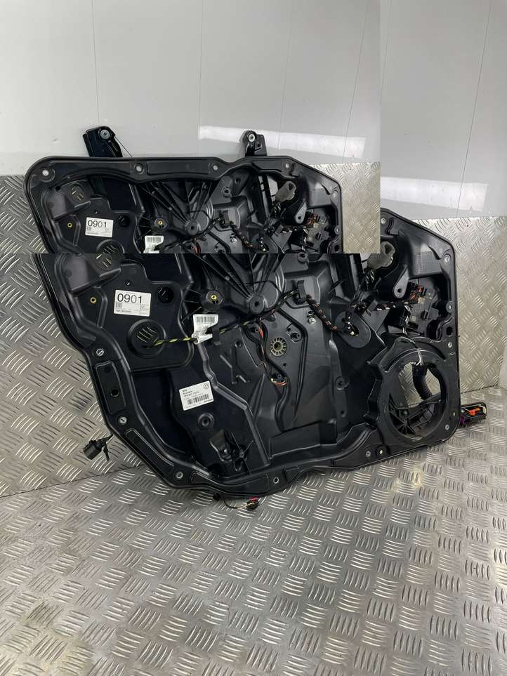 Volkswagen Touareg II (2010 - 2018)  7P6837461B Механизм для электрического подъема окон передней двери (без двигателя)