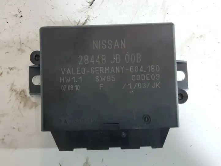 Nissan Qashqai (2006 - 2010) 28448JD00B Блок управления парктрониками — фото 1