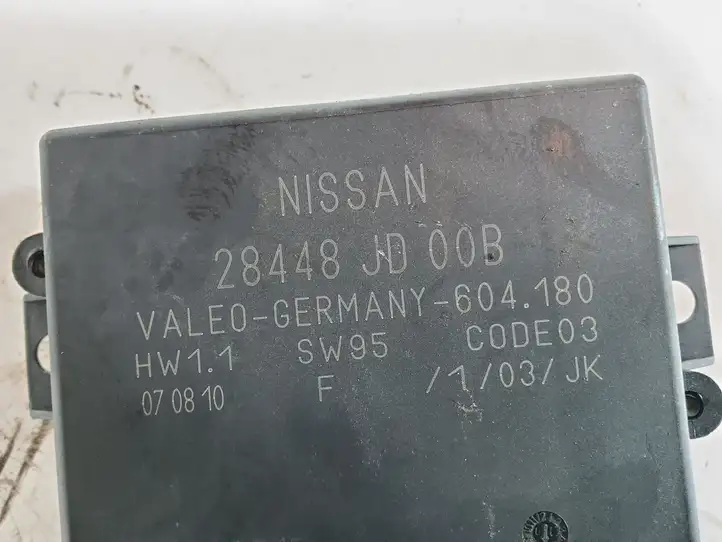 Nissan Qashqai (2006 - 2010) 28448JD00B Блок управления парктрониками — фото 3