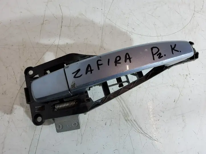 Opel Zafira B (2003 - 2006) Наружная ручка двери — фото 1