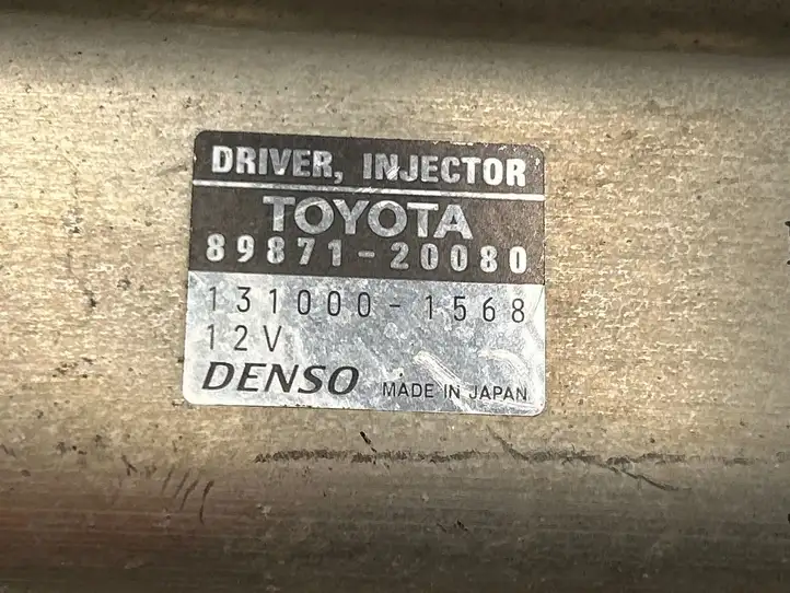 Toyota Avensis T270 (2012 - 2015) 8987120080 Блок управления форсунками — фото 6