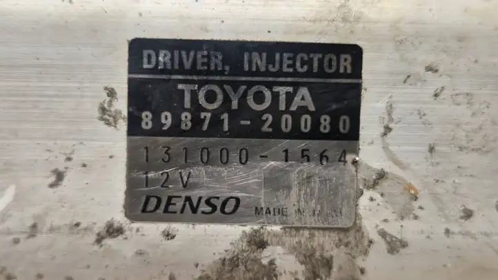 Toyota Verso (2009 - 2012) 8987120080 Блок управления форсунками — фото 8