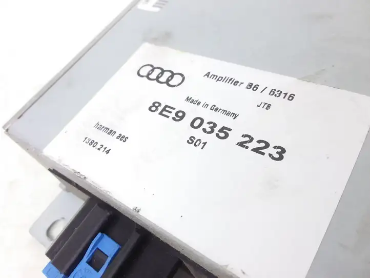 Audi A4 S4 B6 8E 8H (2000 - 2006) 8E9035223 Усилитель звука — фото 3