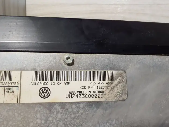 Volkswagen Touareg I (2002 - 2010) 7L6035466 Усилитель звука — фото 4