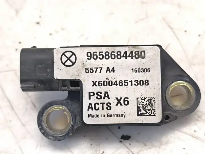 Citroen C6 (2005 - 2012) 9658684480 Датчик удара SRS — фото 2