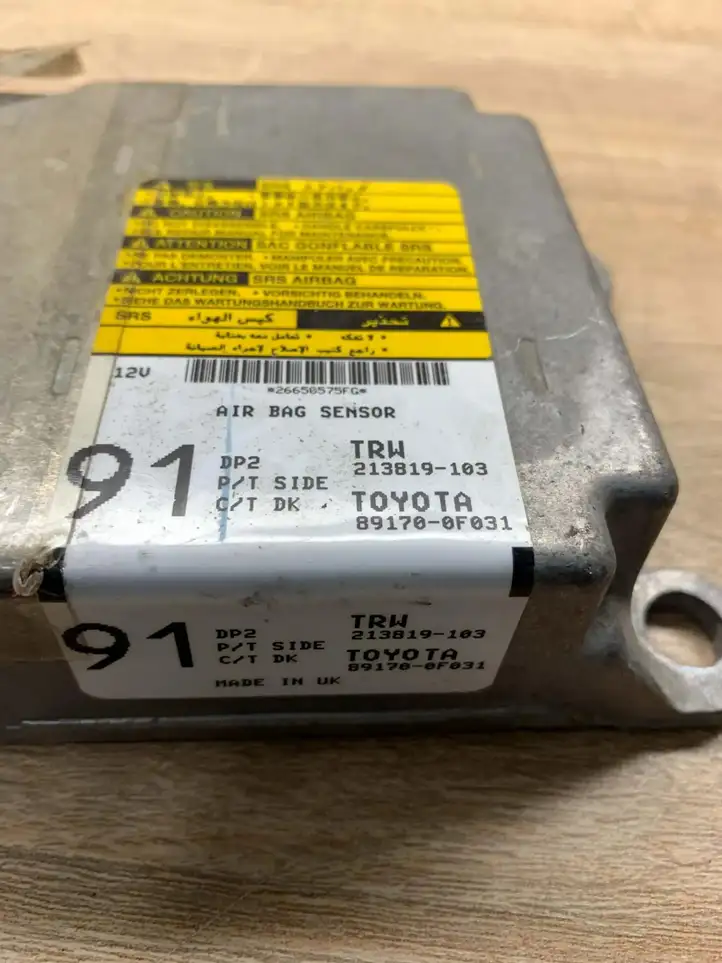 Toyota Corolla Verso AR10 (2004 - 2009) 891700F031 Датчик удара SRS — фото 5