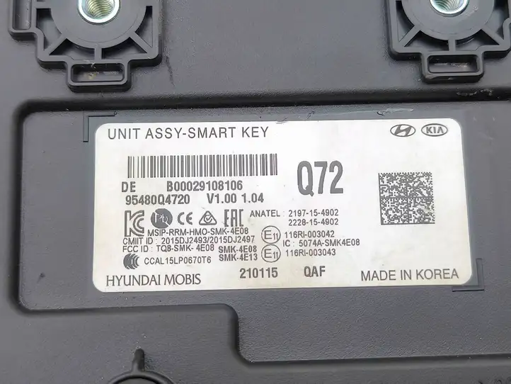 Kia Niro (2016 - ) 95480Q4720 Блок бесключевого доступа — фото 8