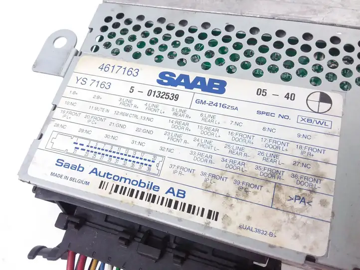 Saab 9-5 (2006 - 2010) 4617163 Усилитель звука — фото 3