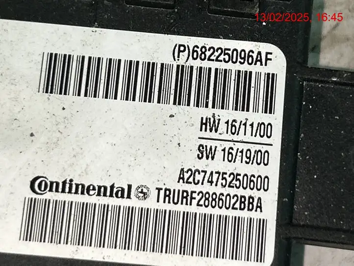 Chrysler Pacifica (2016 - )  68225096AF Модуль ECU раздвижных боковых дверей