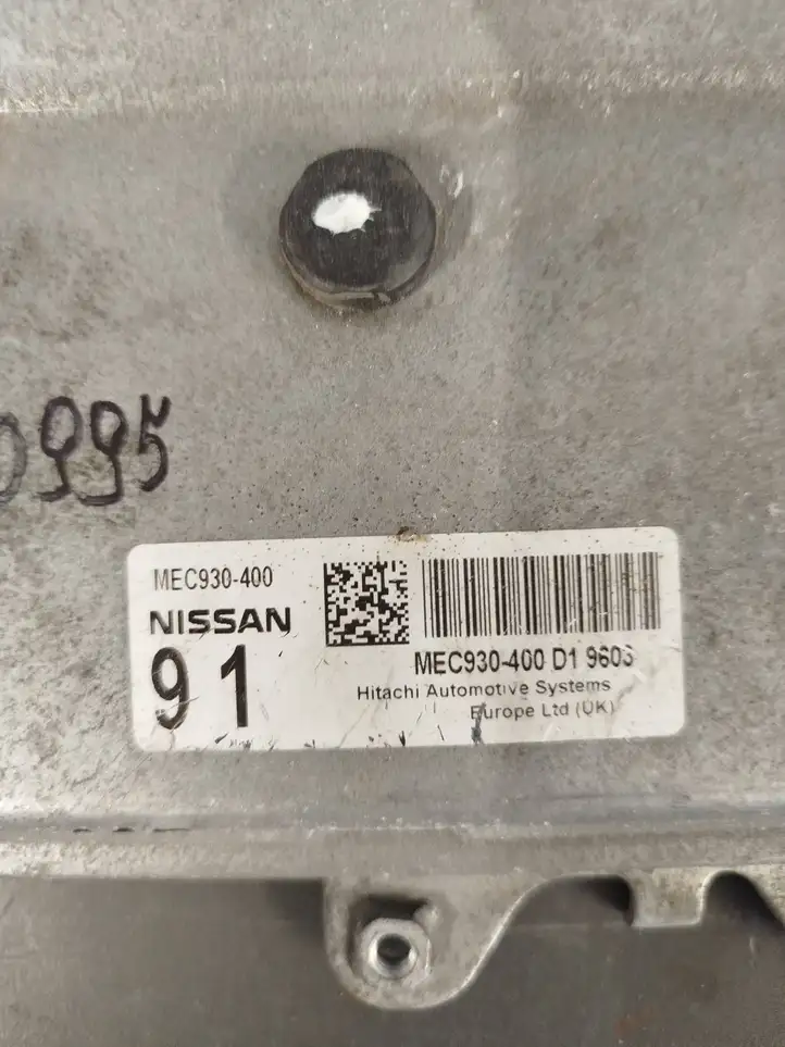 Nissan Qashqai (2006 - 2010) mec930-400 Блок управления двигателем (ЭБУ) — фото 3