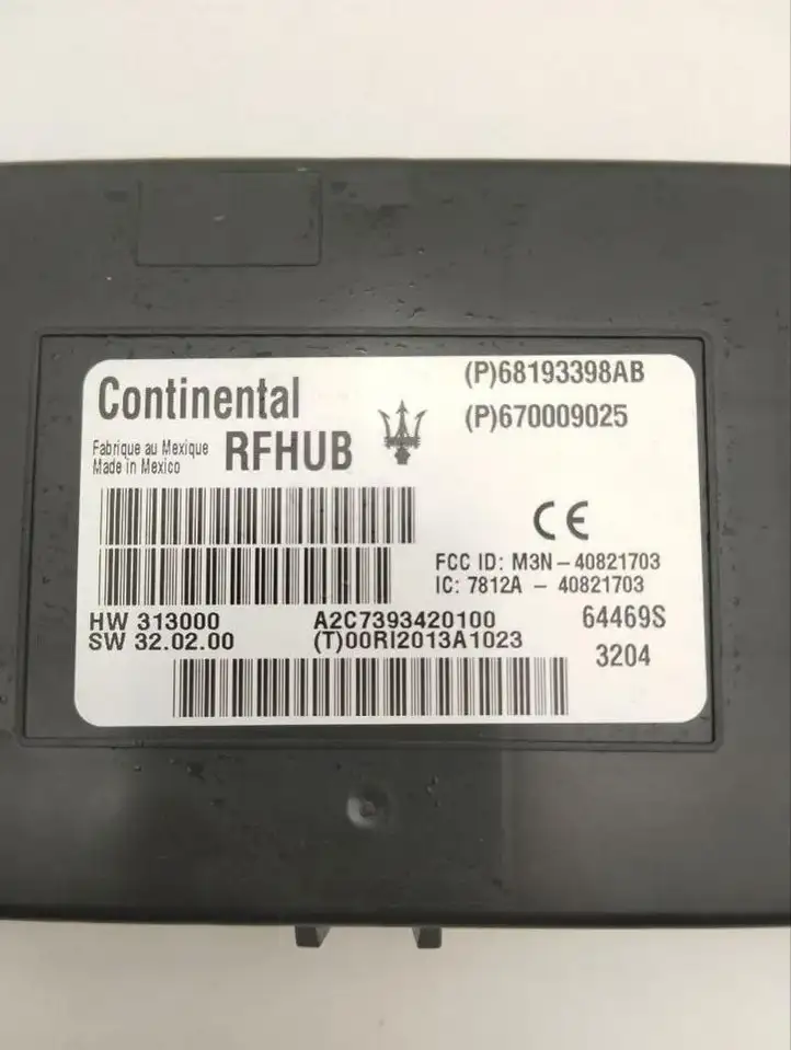 Maserati Quattroporte (2012 - 2016) 670009025 Блок бесключевого доступа — фото 5