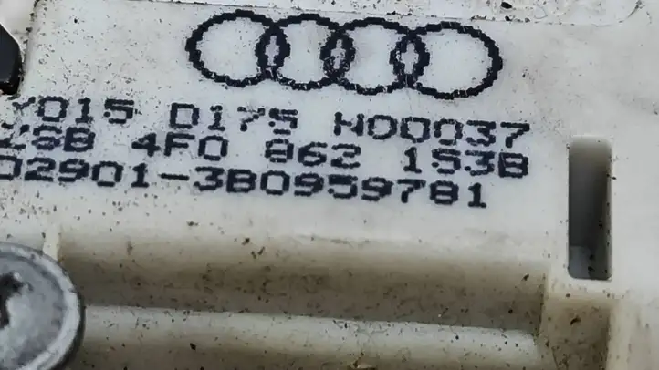 Audi A6 S6 C6 4F (2008 - 2011) 4F0862153B Замок крышки топливного бака — фото 2