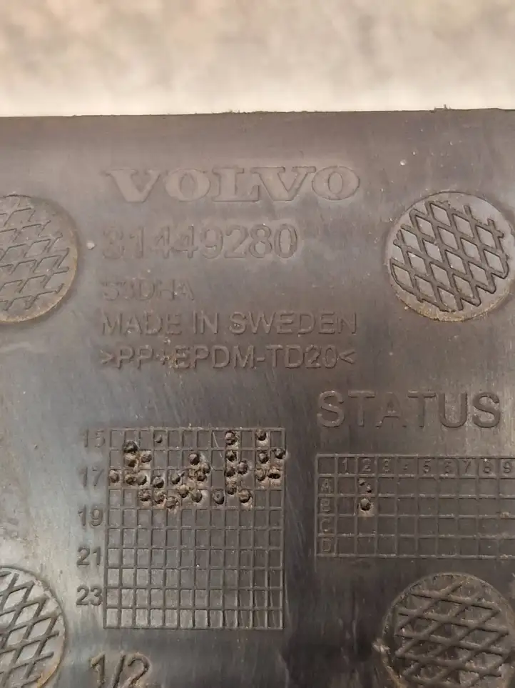 Volvo S90, V90 (2016 - 2020) 31449280 Кронштейн заднего бампера — фото 3