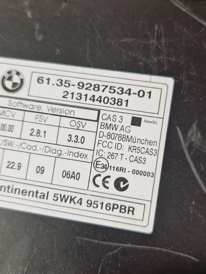 BMW X5 E70 (2006 - 2013) 9287534 Модуль комфорта — фото 3