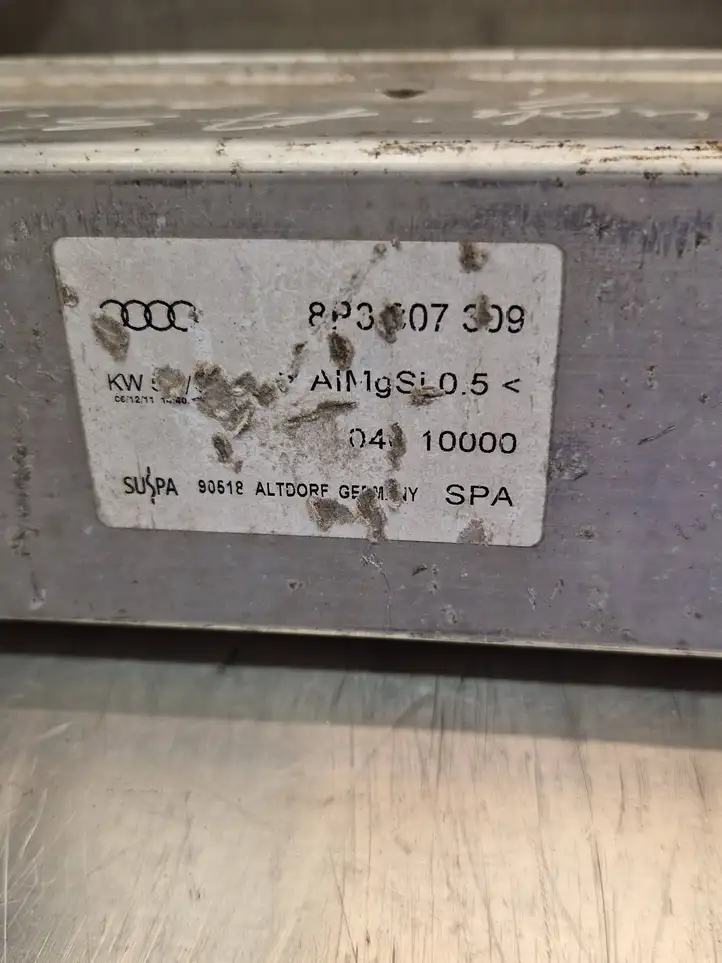 Audi A3/S3 8P (2003 - 2005) 8P3807309 Усилитель заднего бампера — фото 4