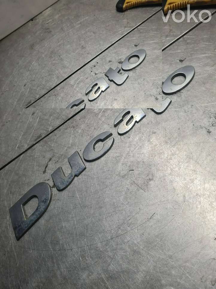Fiat Ducato (2002 - 2006)   Буквы модели