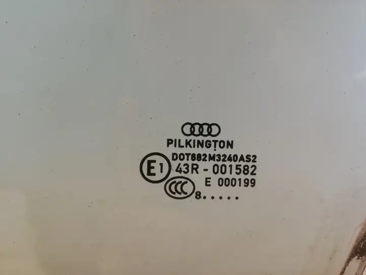 Audi A4 S4 B8 8K (2007 - 2011) 43R001582 Стекло передней двери — фото 2