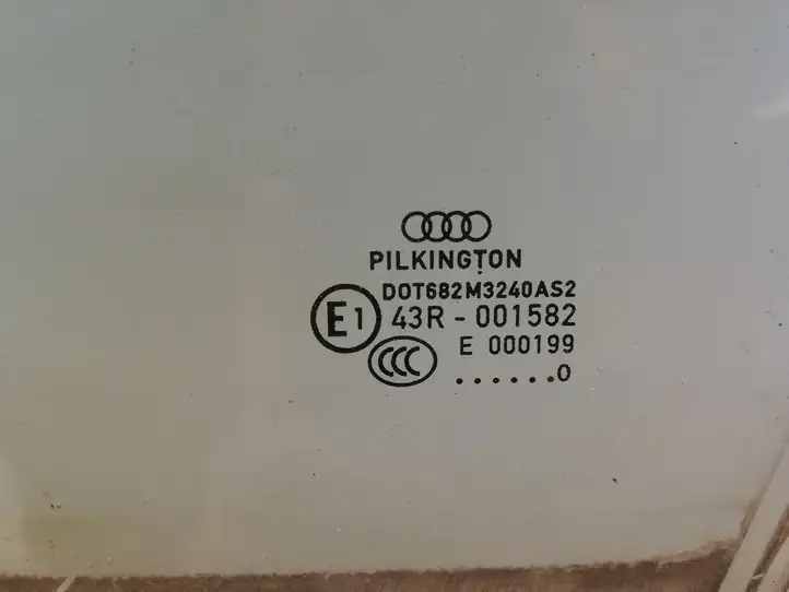 Audi A4 S4 B8 8K (2007 - 2011) 43R001582 Стекло передней двери — фото 2