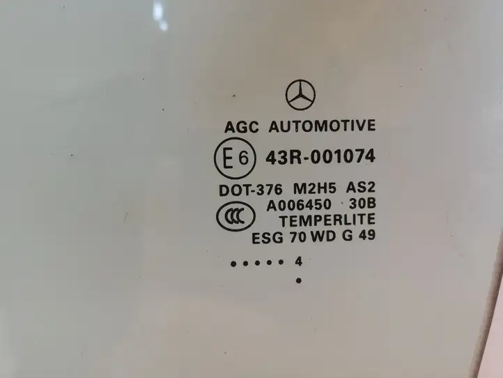 Mercedes-Benz GL X166 (2013 - 2019) 43R001074 Стекло передней двери — фото 2