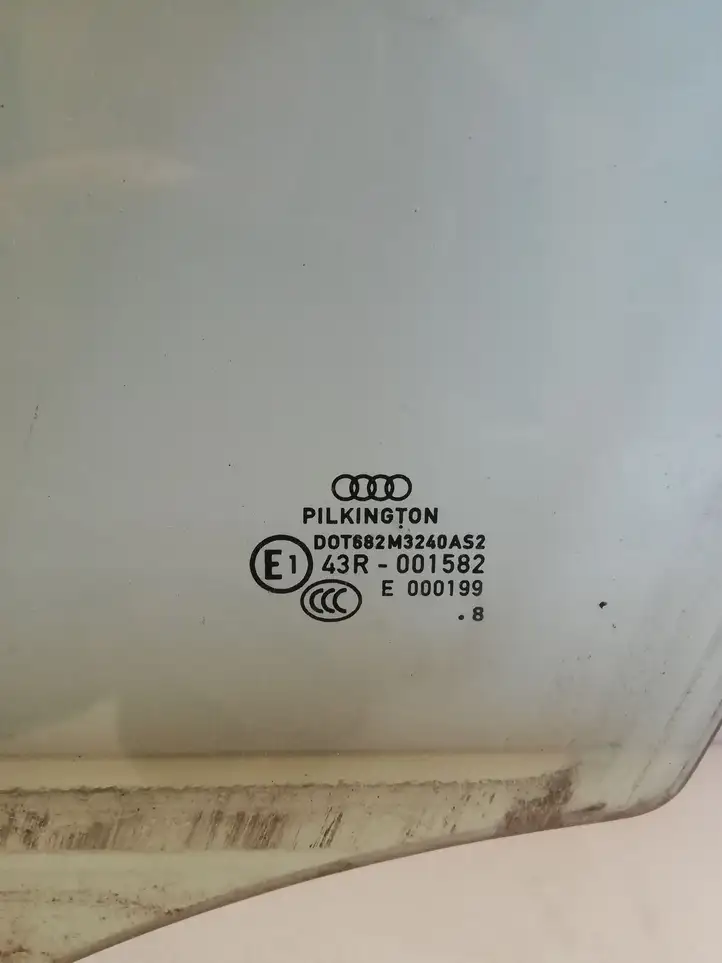 Audi A4 S4 B8 8K (2007 - 2011) 43R001582 Стекло передней двери — фото 2