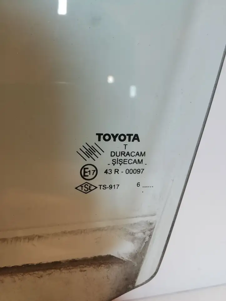 Toyota Corolla Verso AR10 (2004 - 2009) 43R00097 Стекло передней двери — фото 2