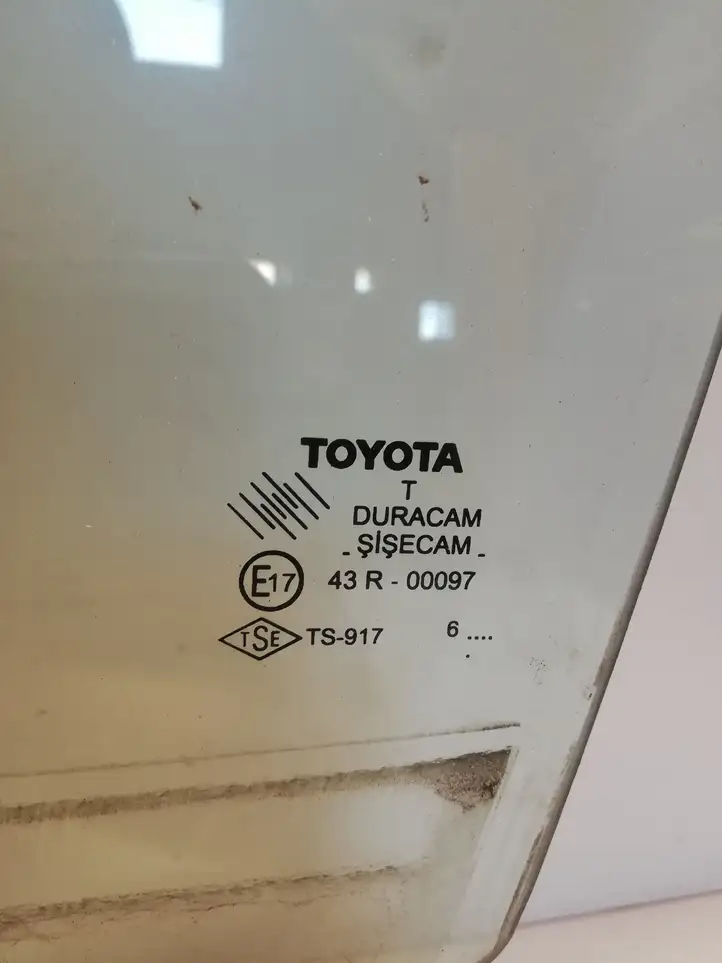 Toyota Corolla Verso AR10 (2004 - 2009) 43R00097 Стекло передней двери — фото 2